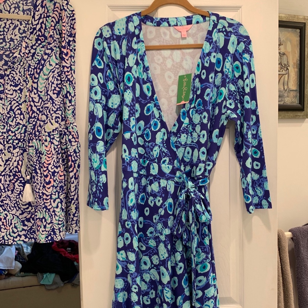 ❌sold ❌Lilly Pulitzer Wrap Dress-NWT